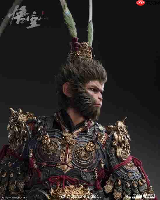 《黑神话:悟空》超帅大圣金甲1/3全身像公开!7980元带回家
