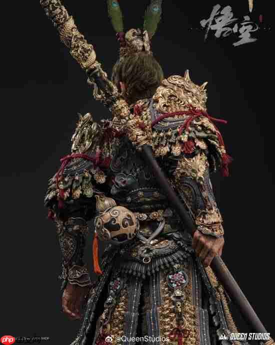 《黑神话:悟空》超帅大圣金甲1/3全身像公开!7980元带回家