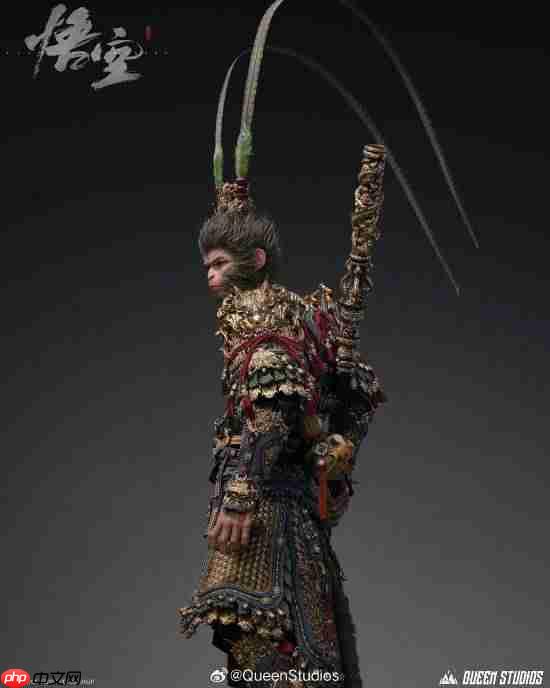 《黑神话:悟空》超帅大圣金甲1/3全身像公开!7980元带回家