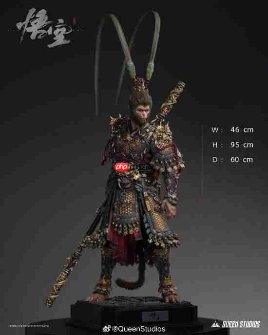 《黑神话:悟空》超帅大圣金甲1/3全身像公开!7980元带回家
