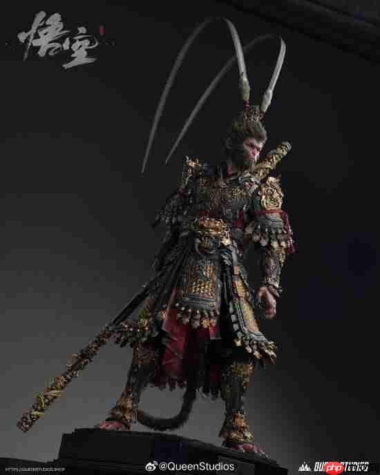 《黑神话:悟空》超帅大圣金甲1/3全身像公开!7980元带回家