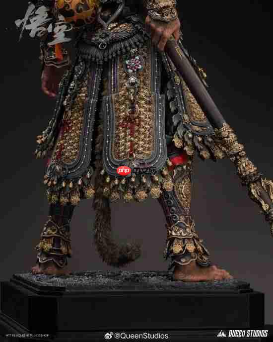 《黑神话:悟空》超帅大圣金甲1/3全身像公开!7980元带回家