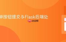 多表单单按钮提交与Flask后端处理教程