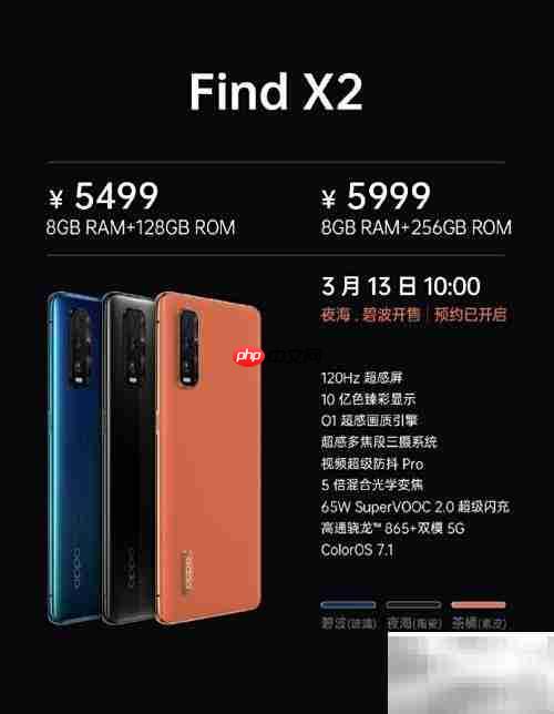 OPPO Find X2系列差异解析