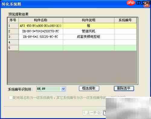 电气线路编号设置