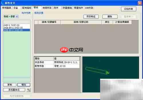 电气线路编号设置