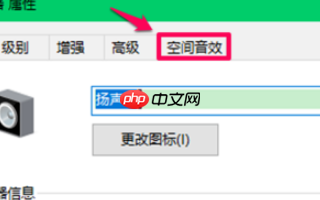 win10电脑空间音效无法开启使用如何解决?