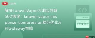 解决LaravelVapor大响应导致502错误：laravel-vapor-response-compression助你优化APIGateway性能