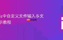 React.js中自定义文件输入与文件名显示教程