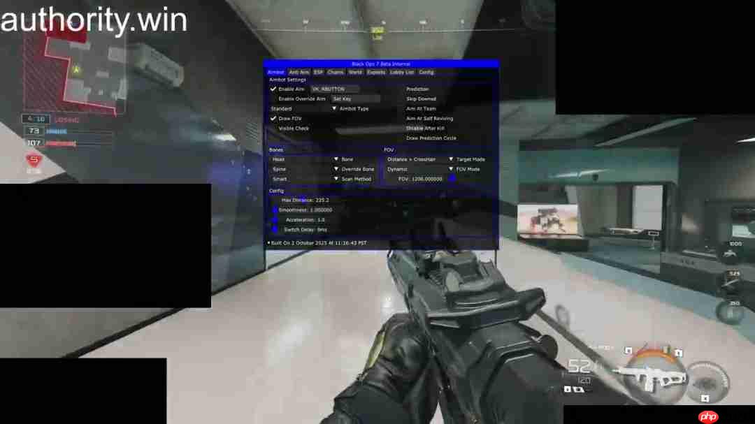 《黑色行动7》BETA公测首日已出现透视和自瞄外挂