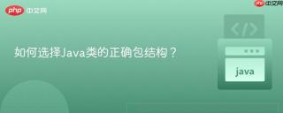 如何选择Java类的正确包结构？