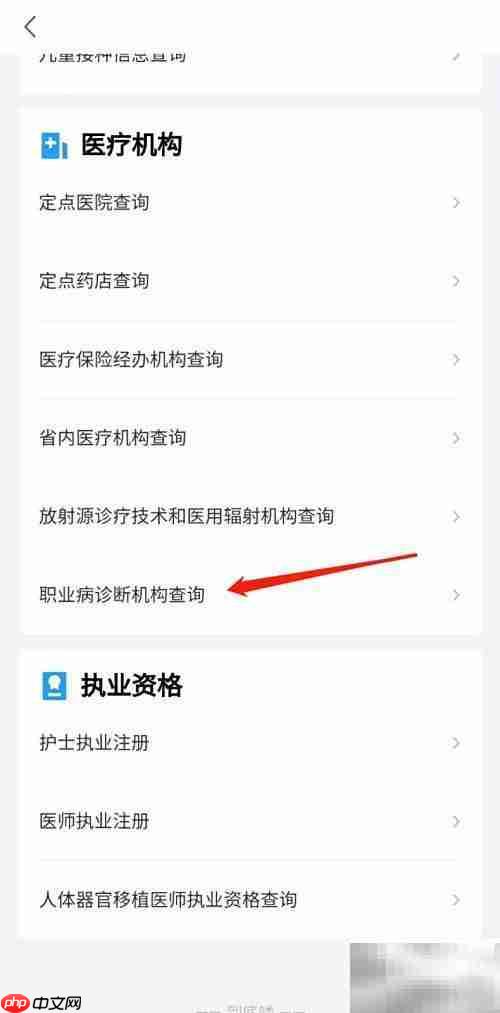 查询职业病诊断机构指南