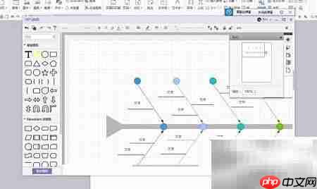 鱼骨图制作步骤详解
