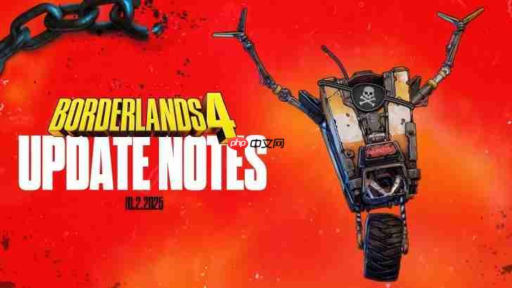 《无主之地4》新补丁上线 修复pc性能下降问题、多个秘藏猎人加强