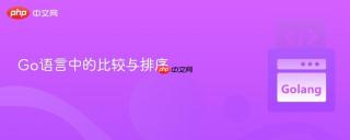 Go语言中的比较与排序