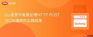 Go语言中高效处理HTTP POST JSON请求的实践指南