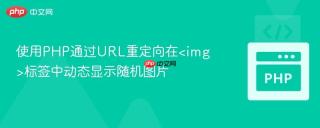 使用PHP通过URL重定向在标签中动态显示随机图片