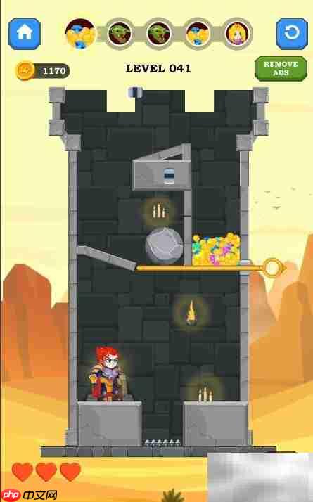 Castle Hunter 41关通关攻略