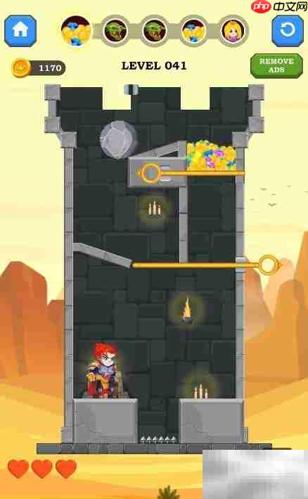 Castle Hunter 41关通关攻略