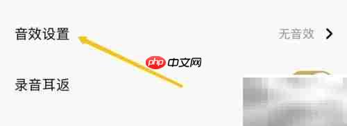 企鹅FM音效设置入口