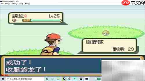 火红版袋龙捕捉攻略