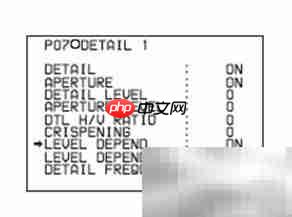 索尼摄像机深色区域优化技巧