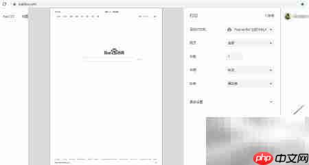谷歌浏览器打印网页方法