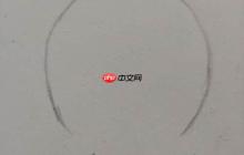 机器猫头像简笔画教程