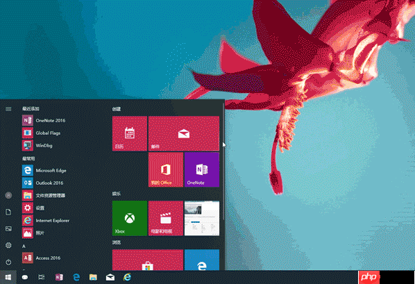 win10系统开始菜单磁贴怎么布局？