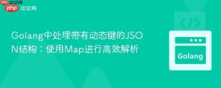 Golang中处理带有动态键的JSON结构：使用Map进行高效解析
