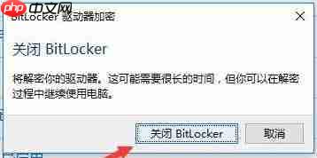 Win10设备加密无法使用怎么办?