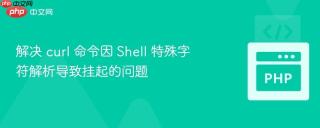 解决 curl 命令因 Shell 特殊字符解析导致挂起的问题