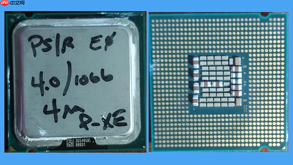被雪藏 20 余年，超罕见 4.0GHz 英特尔奔腾 4 处理器现身