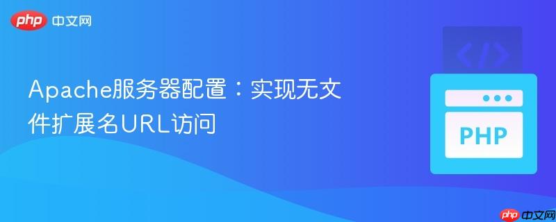 Apache服务器配置:实现无文件扩展名URL访问