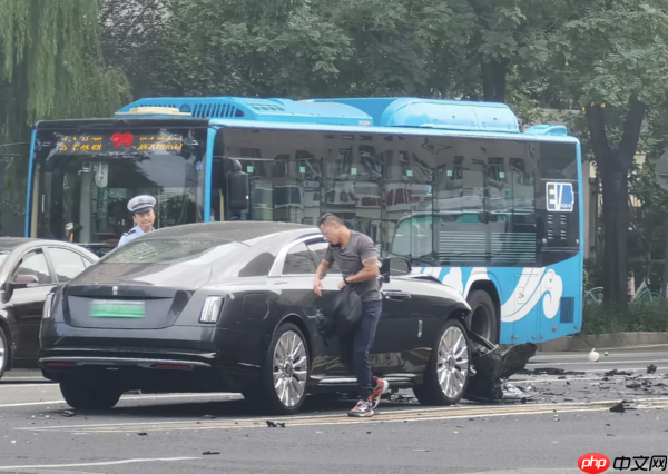 陈震就“劳斯莱斯车祸”事件致歉:向对方车辆道歉