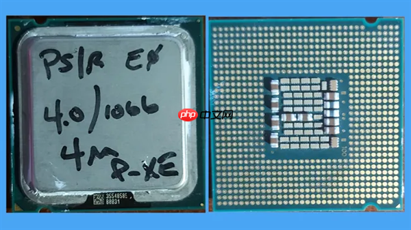 极其罕见的未发布奔腾4处理器现身!主频达到4.0GHz