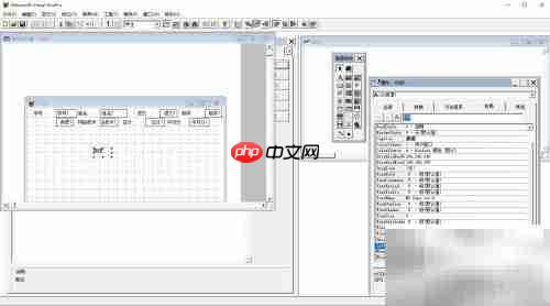 VF6.0控件修饰与位置调整