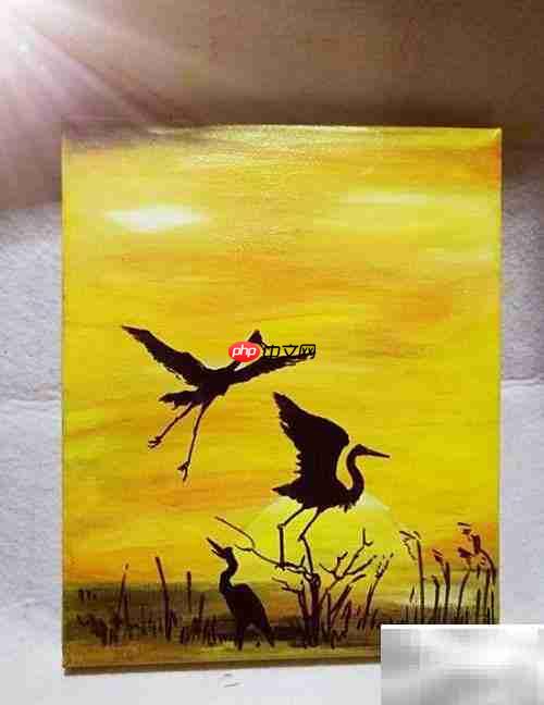 晨光手绘装饰画教程