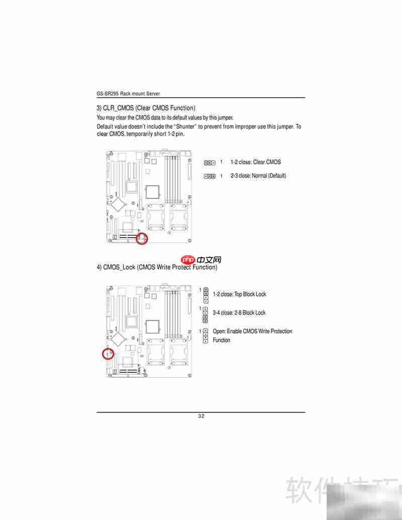 技嘉GS-SR295服务器说明书