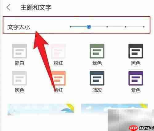 小筑笔记如何调整文字大小