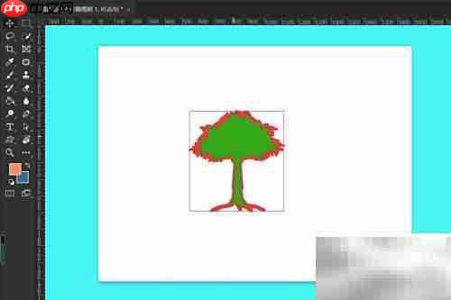 PS中显示变换控件的方法