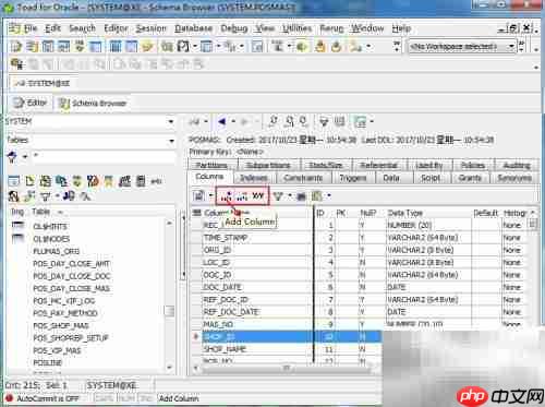 Toad Schema Browser功能解析