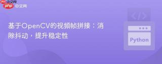 基于OpenCV的视频帧拼接：消除抖动，提升稳定性
