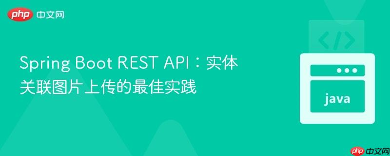 Spring Boot REST API：实体关联图片上传的最佳实践