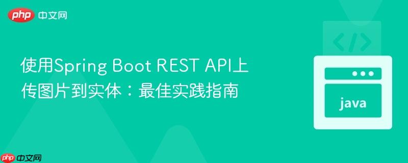 使用Spring Boot REST API上传图片到实体：最佳实践指南