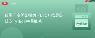 使用广度优先搜索（BFS）按层级提取Python字典数据