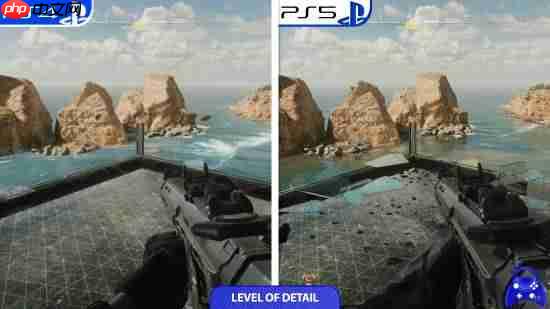 《使命召唤:黑色行动7》PS4和PS5画面对比
