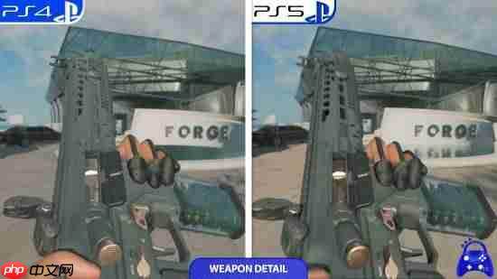 《使命召唤:黑色行动7》PS4和PS5画面对比