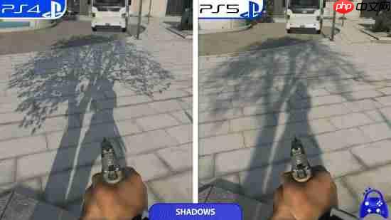 《使命召唤:黑色行动7》PS4和PS5画面对比