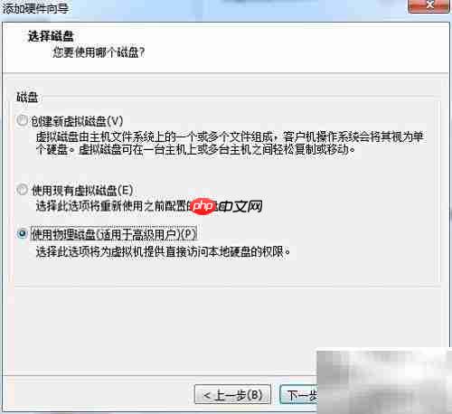 VM从USB启动设置